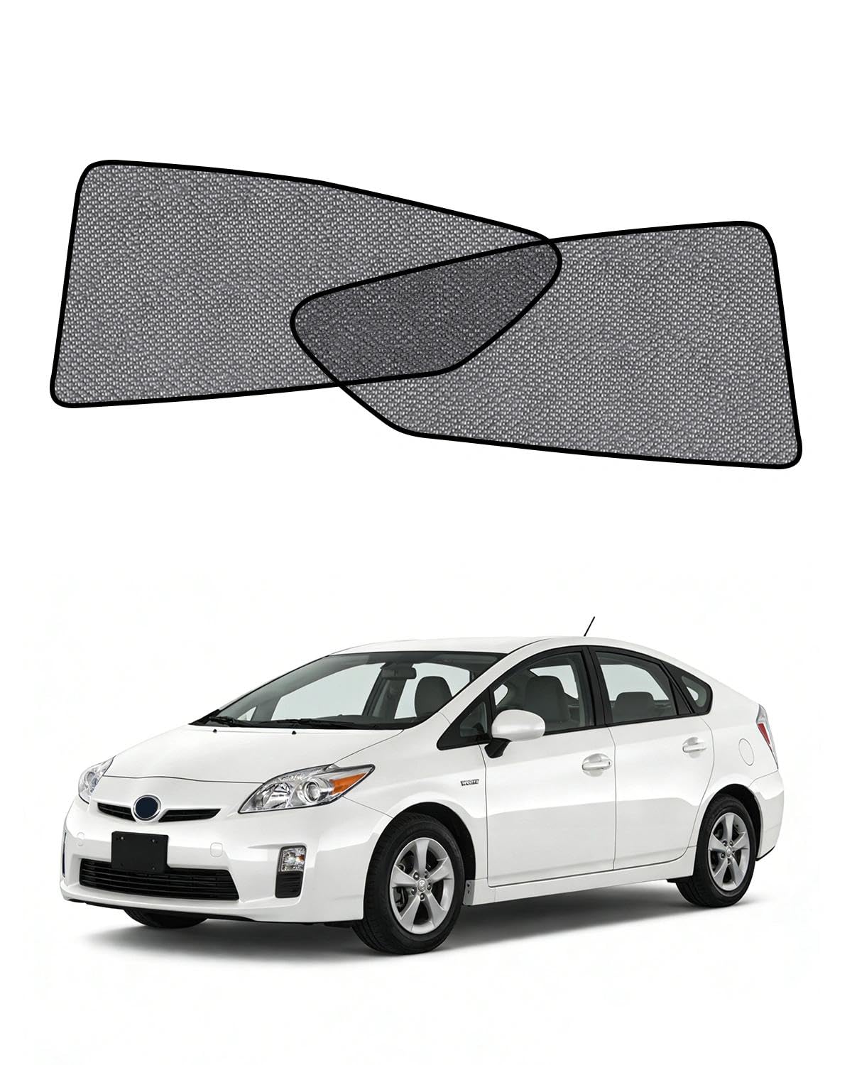 Car Window Shade for Honda Pilot 2016-2022,2 Pack UV & Glare Protection, Breathable Privacy Screen, Insect & Bug Blocker Magnetic Mesh Side Rear Sun Shades for Baby Camping, Napping & Travel