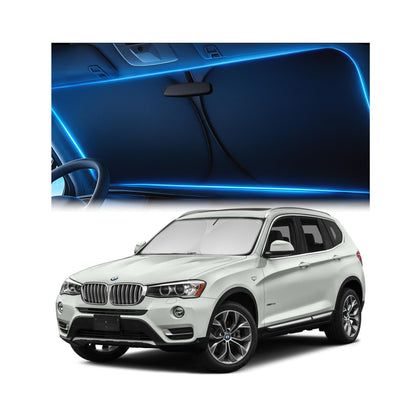 Magnelex Windshield Sun Shade for Kia K5 2021-2026 / Hyundai Sonata 2020-2026, Foldable Car Window Sunshade, Heat & UV Visor Cover, Reflective Front Shades Accessories