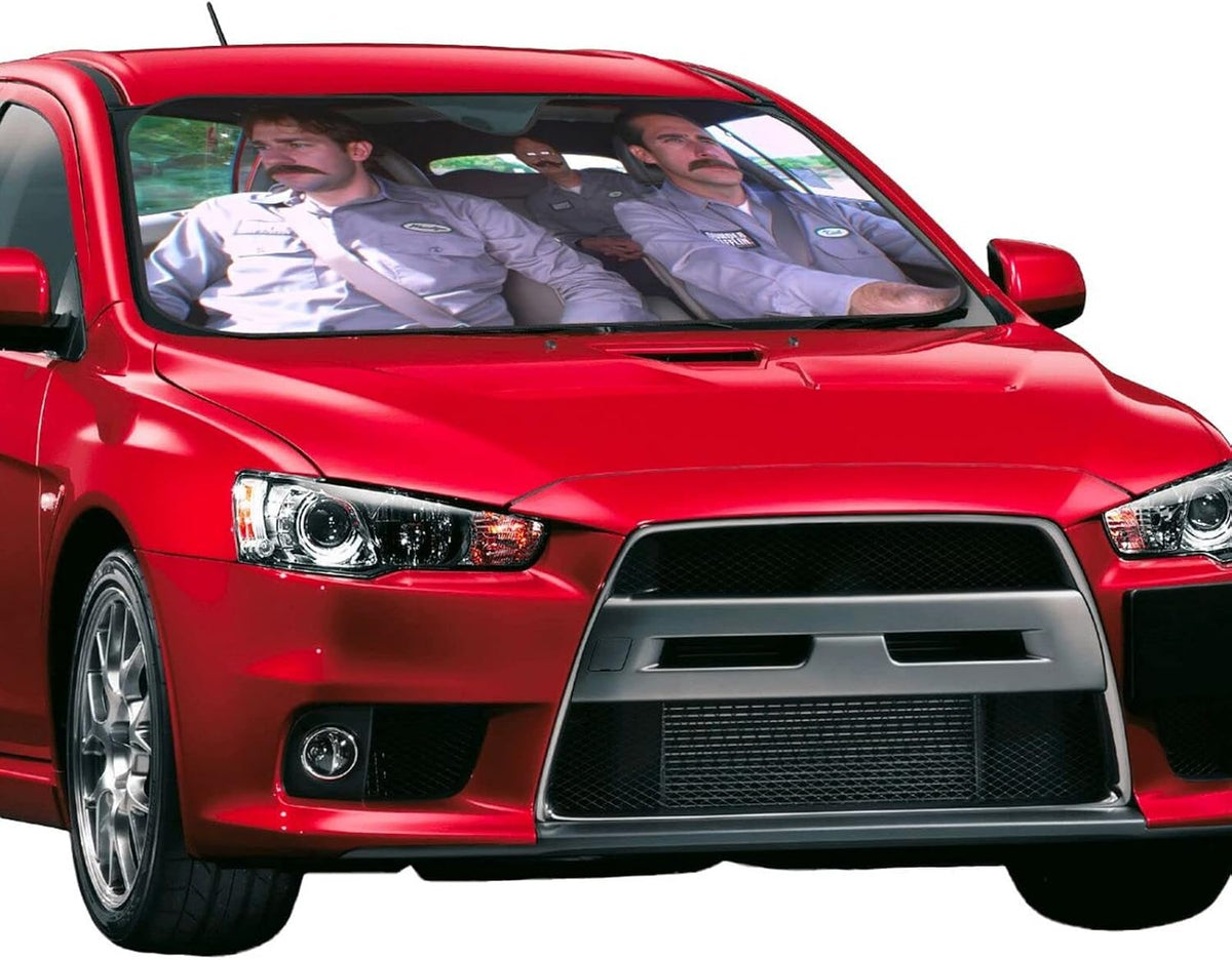 Funny Windshield Sun Shade for Car Sunshade for Car Windshield Covers Blocks UV Rays Automotive Interior Sun Protection 51 x 27.5 in