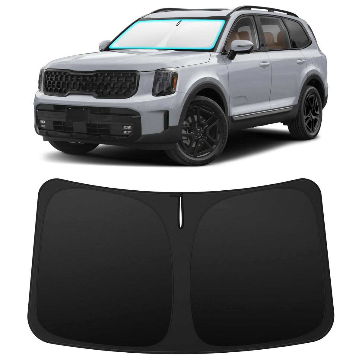 INSAUTO Custom Fit Windshield Sun Shade for Ford Escape 2013-2019