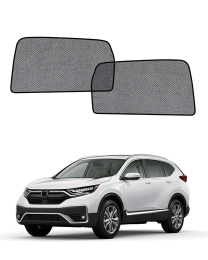 Car Window Shade for Honda Pilot 2016-2022,2 Pack UV & Glare Protection, Breathable Privacy Screen, Insect & Bug Blocker Magnetic Mesh Side Rear Sun Shades for Baby Camping, Napping & Travel