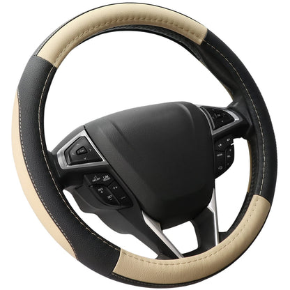 SEG Direct Car Steering Wheel Cover for Prius Civic Model 3 / Y 14"-14.25"