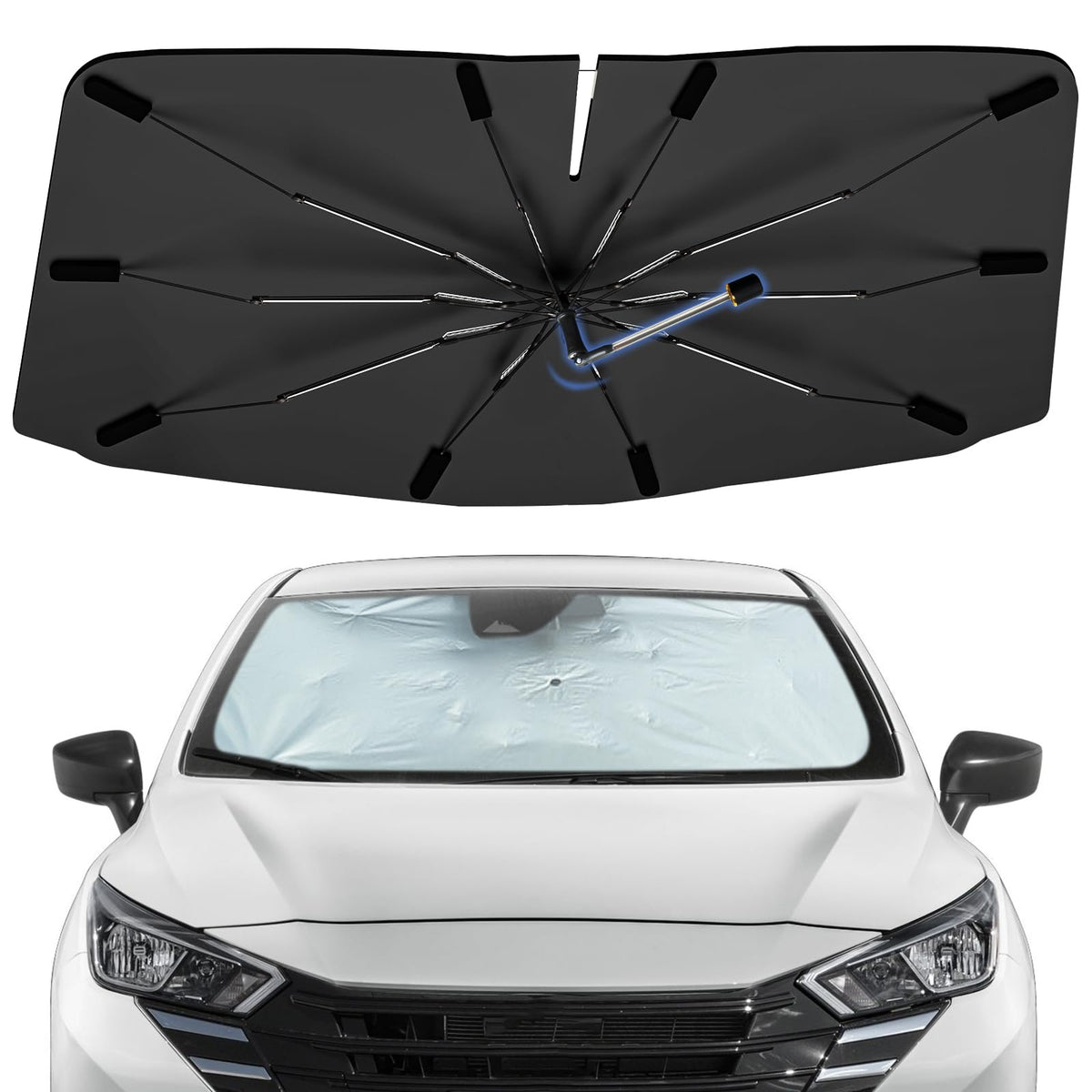 Windshield Sun Shade Umbrella for Dodge Durango 2011-2026 Front Window