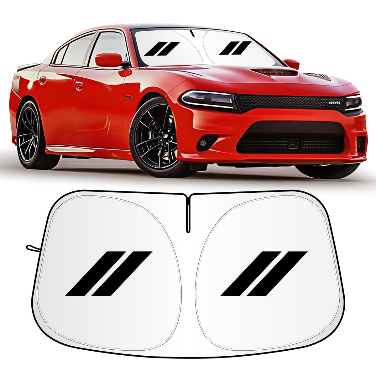 Windshield Sun Shade Fits for Dodge Charger 2011-2024