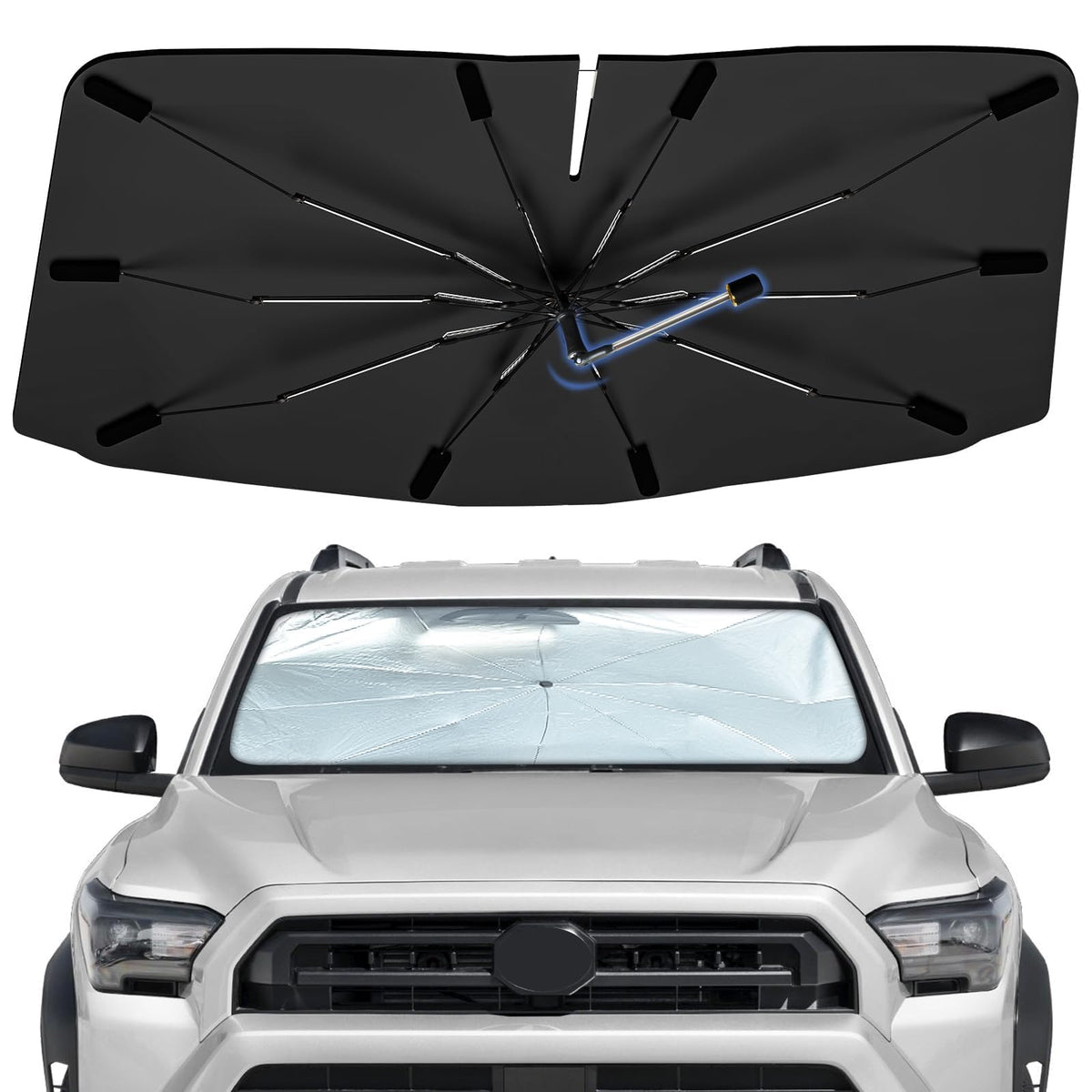 Windshield Sun Shade Umbrella for Dodge Durango 2011-2026 Front Window