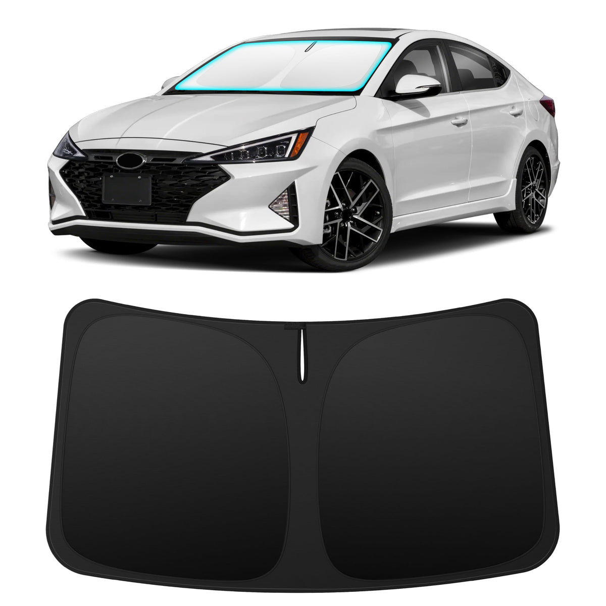 INSAUTO Custom Fit Windshield Sun Shade for Toyota Camry 2018-2024