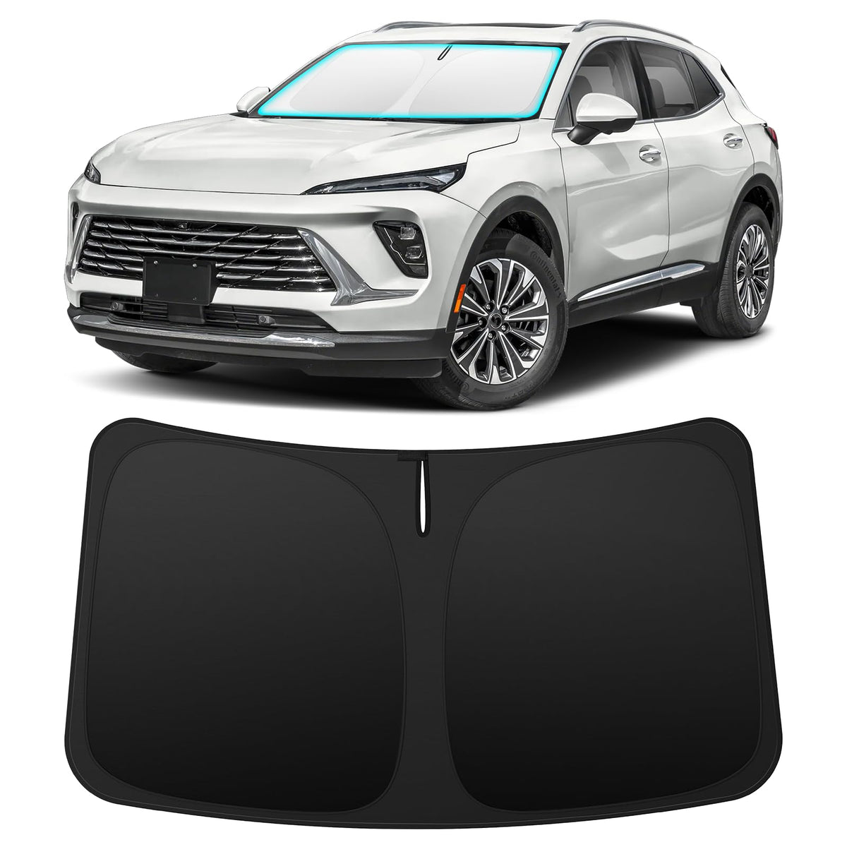 INSAUTO Custom Fit Windshield Sun Shade for Ford Escape 2013-2019
