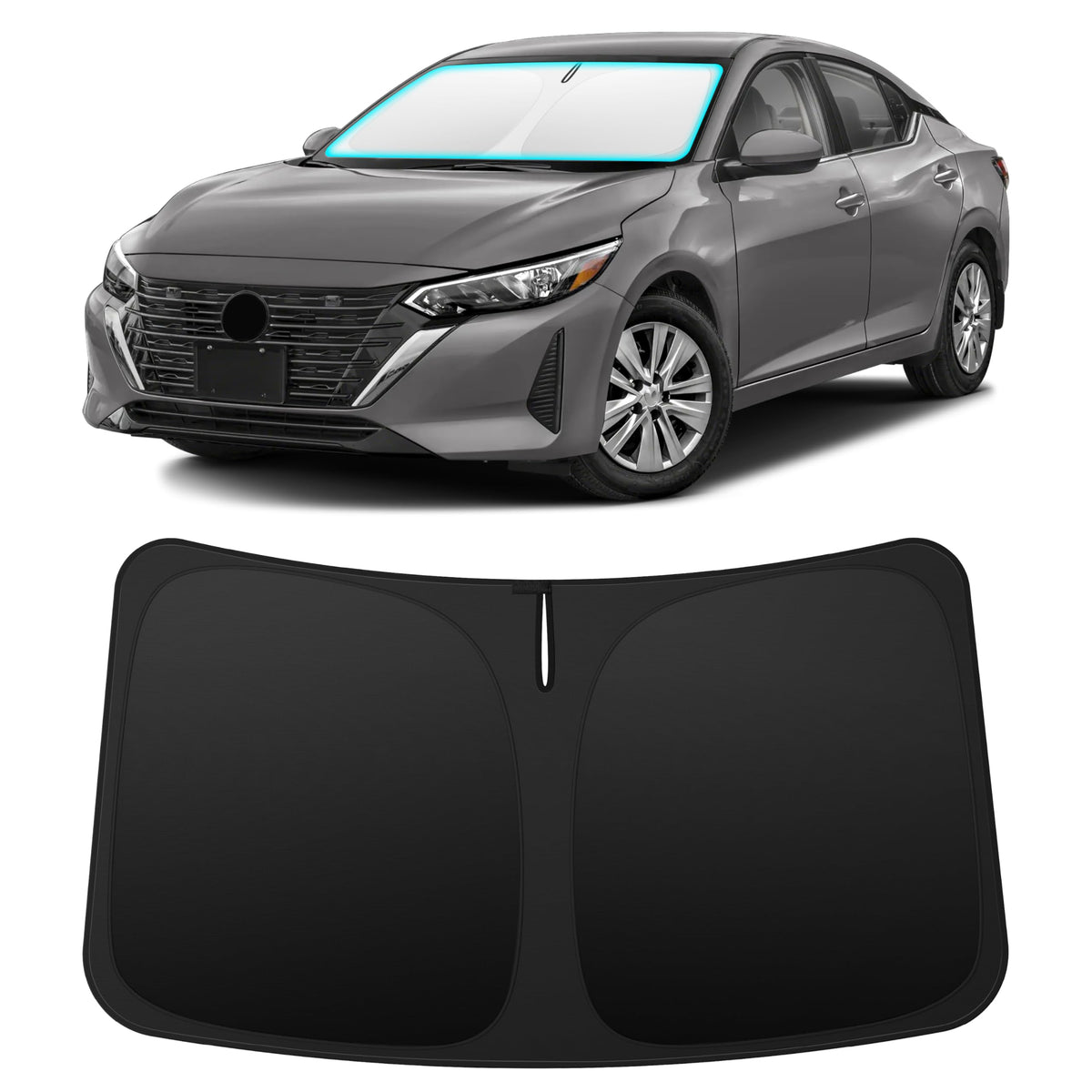 INSAUTO Custom Fit Windshield Sun Shade for Ford Escape 2013-2019