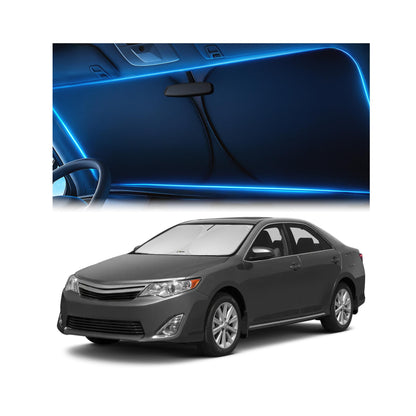 Magnelex Windshield Sun Shade for Kia K5 2021-2026 / Hyundai Sonata 2020-2026, Foldable Car Window Sunshade, Heat & UV Visor Cover, Reflective Front Shades Accessories
