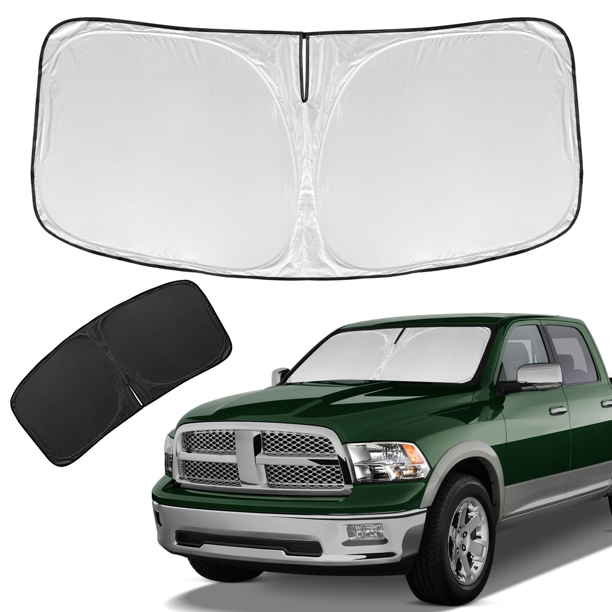 for Toyota Tacoma 2016-2024 2025 2026 Sun Shade Sunshade Windshield Cover