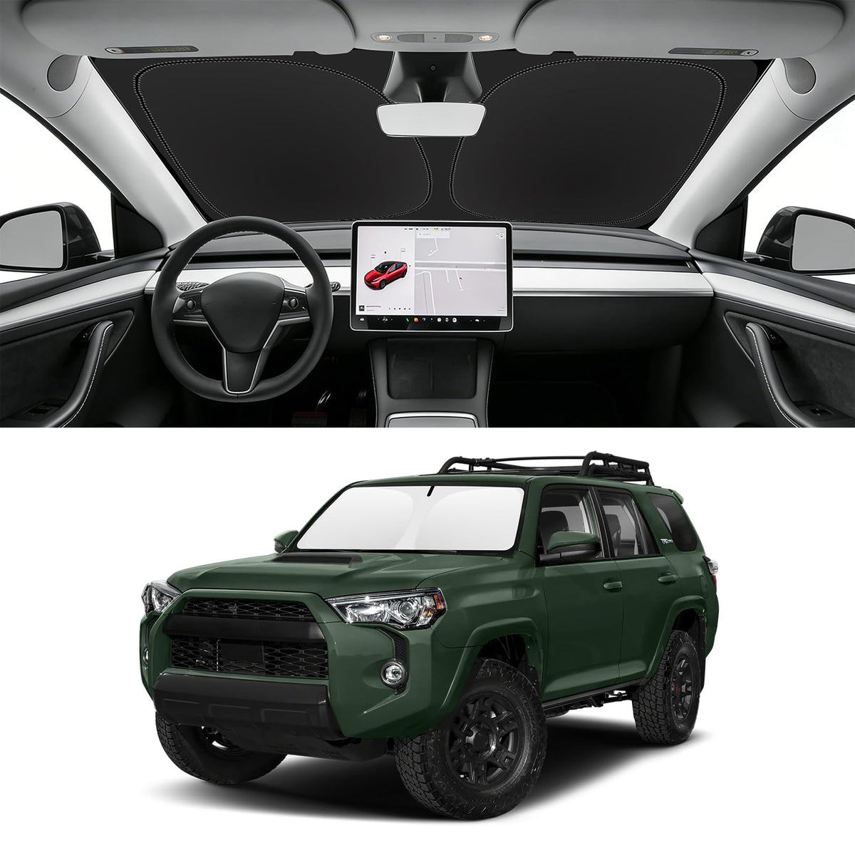 Custom Fit Windshield Sun Shade for BMW X1 2016-2026
