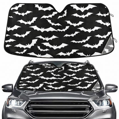 Sea Turtle Teal Windshield Sun Shade for Car Auto SUV Truck Foldable Front Window Sunshade Sun Visor Protector Block UV Rays Reflect Heat, 55" x 28"