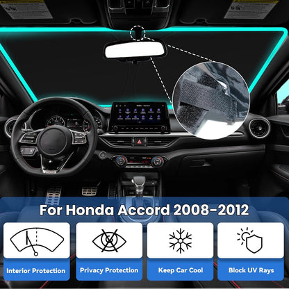 Windshield Sun Shade for Honda Accord 2008-2012 Accord Shield