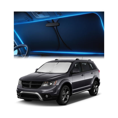 Magnelex Windshield Sun Shade for Kia K5 2021-2026 / Hyundai Sonata 2020-2026, Foldable Car Window Sunshade, Heat & UV Visor Cover, Reflective Front Shades Accessories