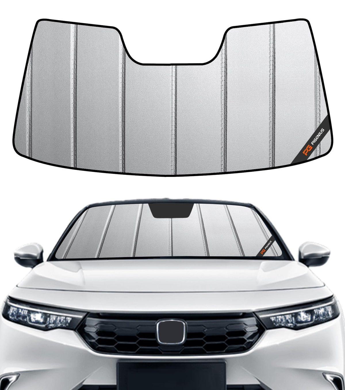 Pigenius Windshield Sunshade for Honda Accord 2023-2026 Front Window Sun Shade - AstraGuard