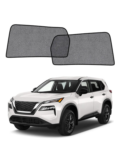 Car Window Shade for Honda Pilot 2016-2022,2 Pack UV & Glare Protection, Breathable Privacy Screen, Insect & Bug Blocker Magnetic Mesh Side Rear Sun Shades for Baby Camping, Napping & Travel