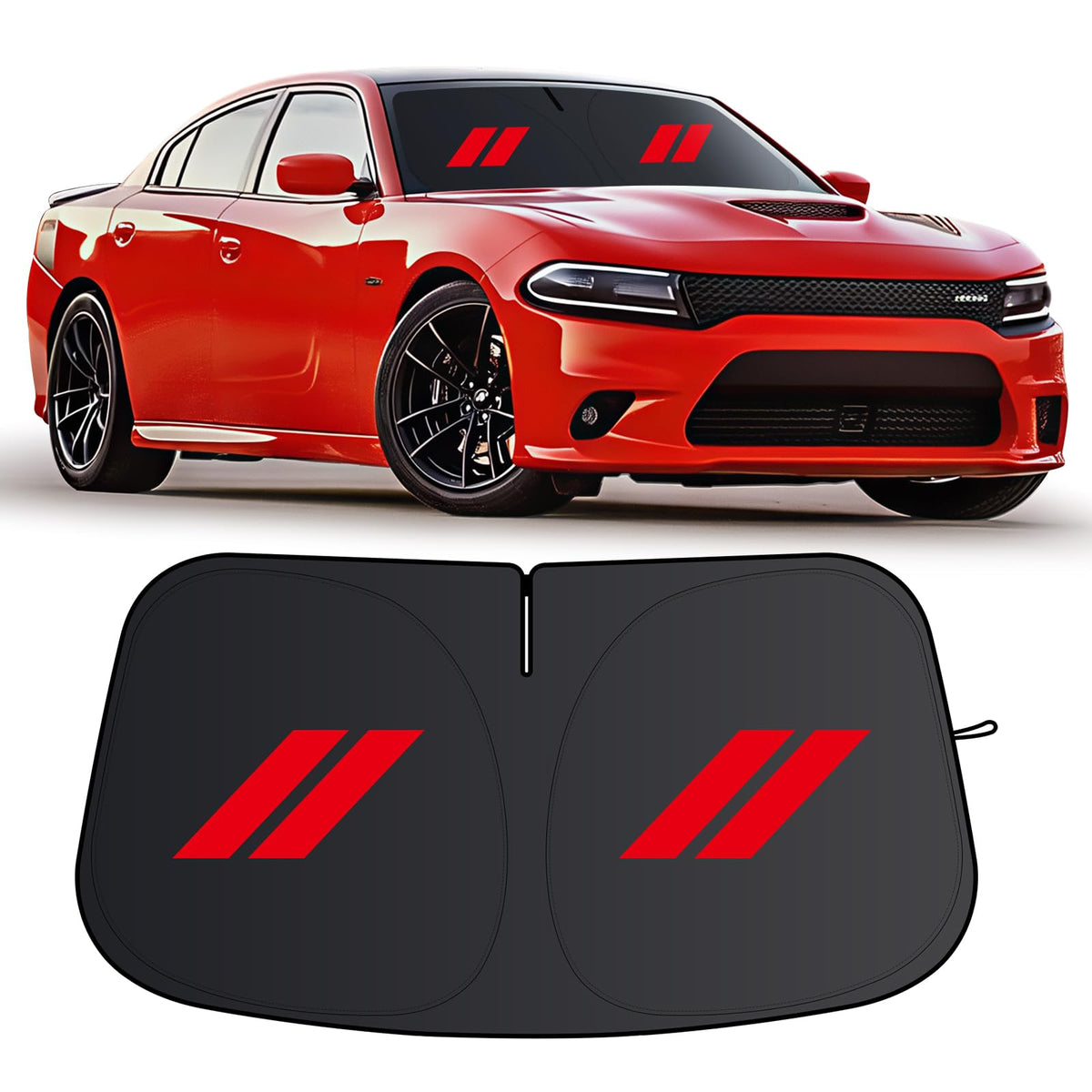Windshield Sun Shade Fits for Dodge Charger 2011-2024