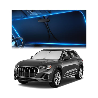 Magnelex Windshield Sun Shade for Kia K5 2021-2026 / Hyundai Sonata 2020-2026, Foldable Car Window Sunshade, Heat & UV Visor Cover, Reflective Front Shades Accessories