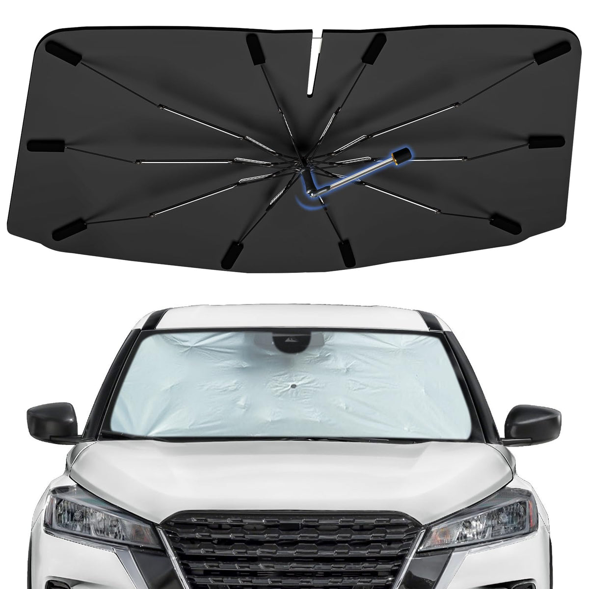 Windshield Sun Shade Umbrella for Dodge Durango 2011-2026 Front Window