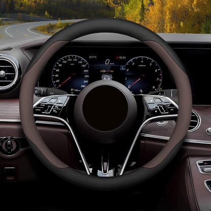Steering Wheel Cover 14.5"-15", Non-Folding Packaging, Heavy-Duty