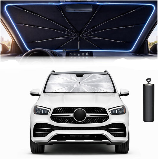 Car Windshield Sun Shade Umbrella for Mercedes Benz GLE 2020-2026