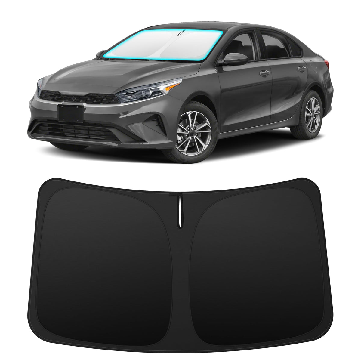 INSAUTO Custom Fit Windshield Sun Shade for Honda Accord 2013-2017