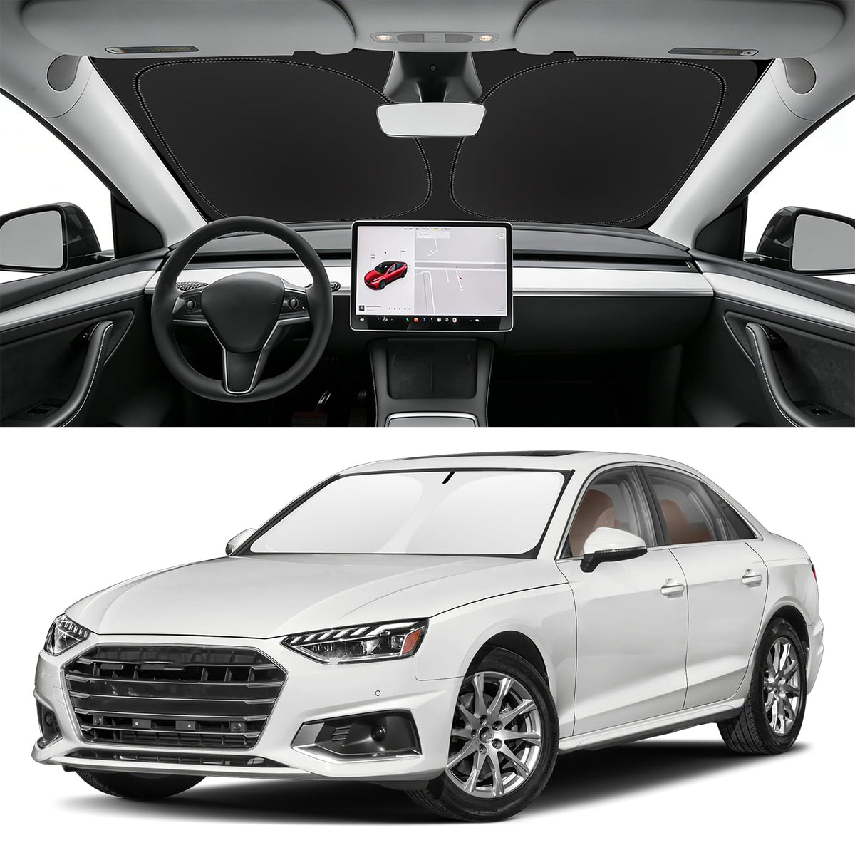 Custom Fit Windshield Sun Shade for BMW X1 2016-2026