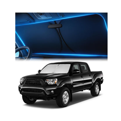 Magnelex Windshield Sun Shade for Kia K5 2021-2026 / Hyundai Sonata 2020-2026, Foldable Car Window Sunshade, Heat & UV Visor Cover, Reflective Front Shades Accessories