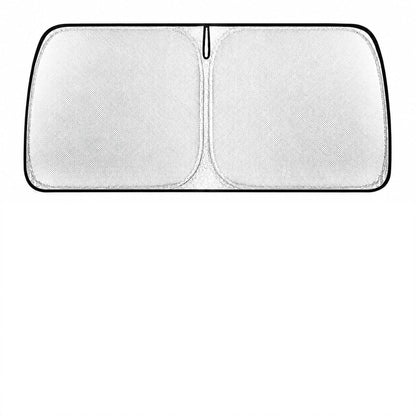[2026 Upgraded] Weektic Windshield Sun Shade for Chevy Colorado 2023 2024 2025 2026, 5-Layer Ice Crystal Reflective & Heat Insulating Sunshade for Car Windshield | Silver Foldable Sun Blocker