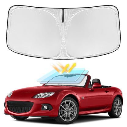 for Toyota Tacoma 2016-2024 2025 2026 Sun Shade Sunshade Windshield Cover