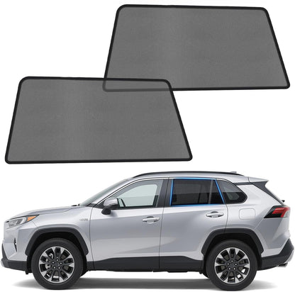 ZATOOTO Car Window Shades Toyota RAV4 2019-2024 for Rear Window, 2 Pack