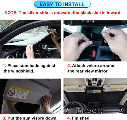 Windshield Sun Shade for Honda CRV 2007-2011 Accessories Foldable Keep Cool