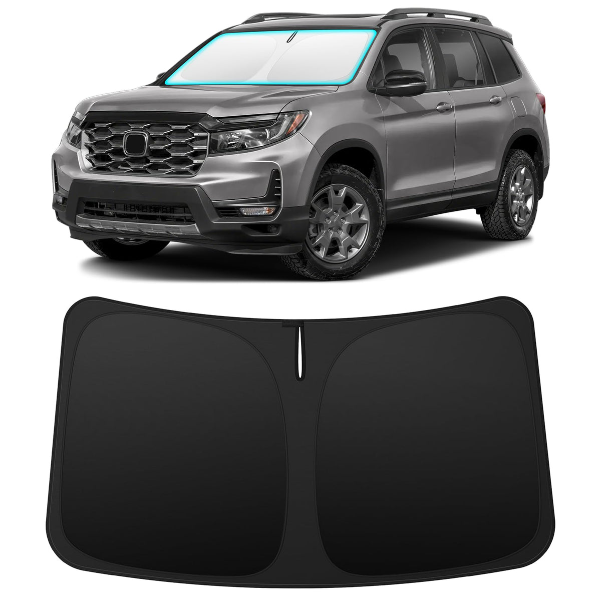 INSAUTO Custom Fit Windshield Sun Shade for Toyota Camry 2018-2024