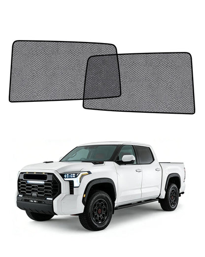 Car Window Shade for Honda Pilot 2016-2022,2 Pack UV & Glare Protection, Breathable Privacy Screen, Insect & Bug Blocker Magnetic Mesh Side Rear Sun Shades for Baby Camping, Napping & Travel