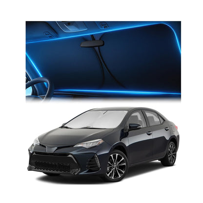 Magnelex Windshield Sun Shade for Kia K5 2021-2026 / Hyundai Sonata 2020-2026, Foldable Car Window Sunshade, Heat & UV Visor Cover, Reflective Front Shades Accessories