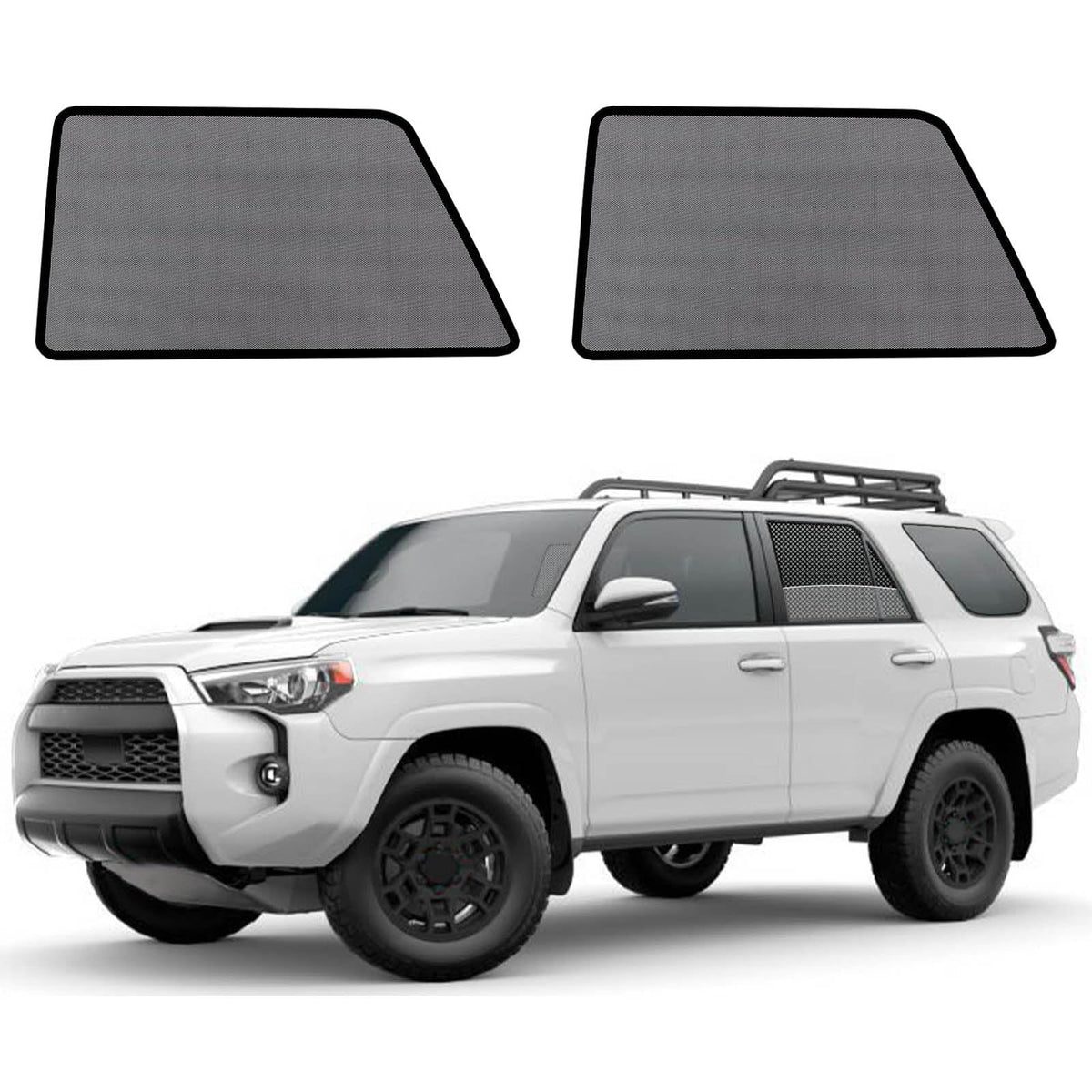 Tacoma（2024-2026） Mesh Car Window Shades - Side Curtains for Baby