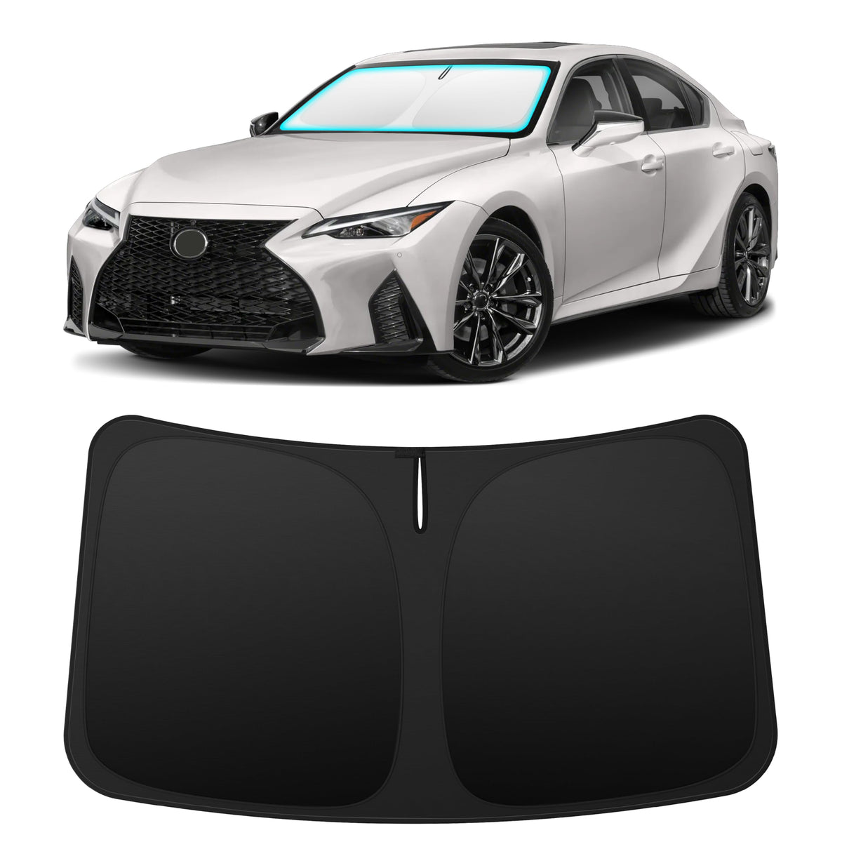 INSAUTO Custom Fit Windshield Sun Shade for Honda Accord 2013-2017