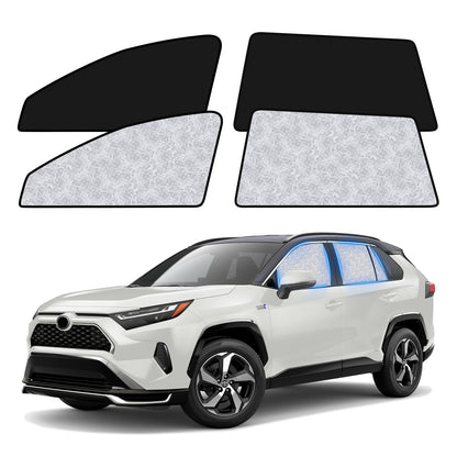 ZATOOTO Magnetic Car Window Shade for Side Window Car Privacy Curtains 4pcs