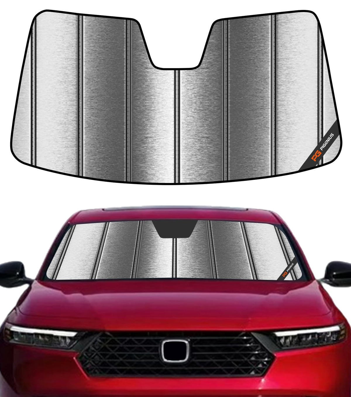 Pigenius Windshield Sunshade for Honda Accord 2023-2026 Front Window Sun Shade - AstraGuard