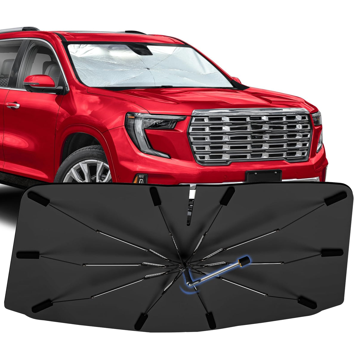 Windshield Sun Shade Umbrella for Dodge Durango 2011-2026 Front Window