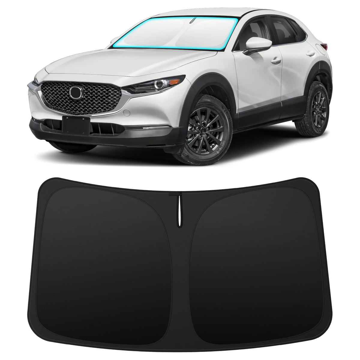 INSAUTO Custom Fit Windshield Sun Shade for Ford Escape 2013-2019