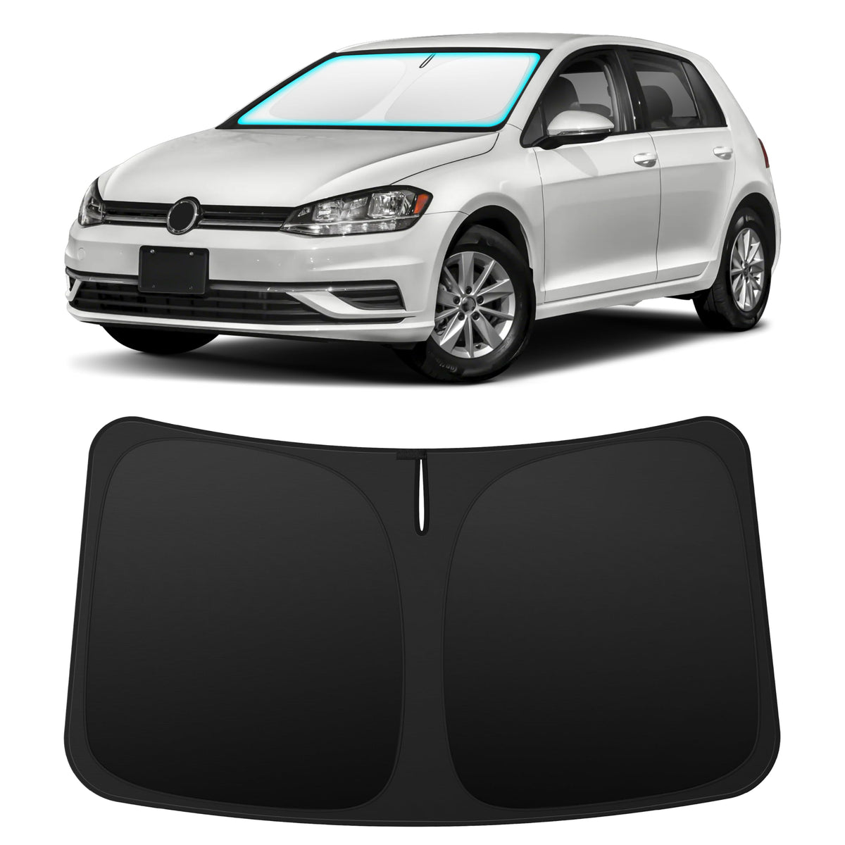 INSAUTO Custom Fit Windshield Sun Shade for Ford Escape 2013-2019