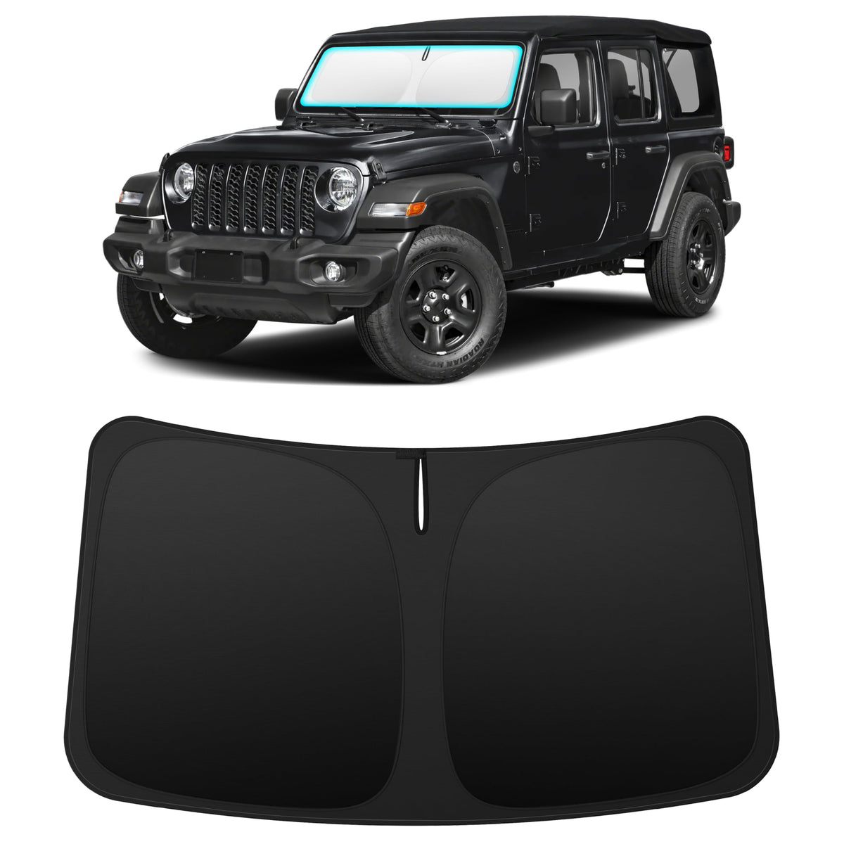 INSAUTO Custom Fit Windshield Sun Shade for Ford Escape 2013-2019