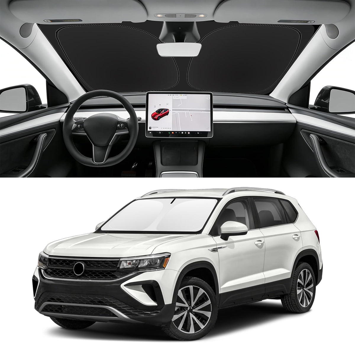Custom Fit Windshield Sun Shade for BMW X1 2016-2026