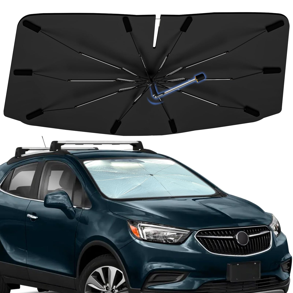 Windshield Sun Shade Umbrella for Dodge Durango 2011-2026 Front Window