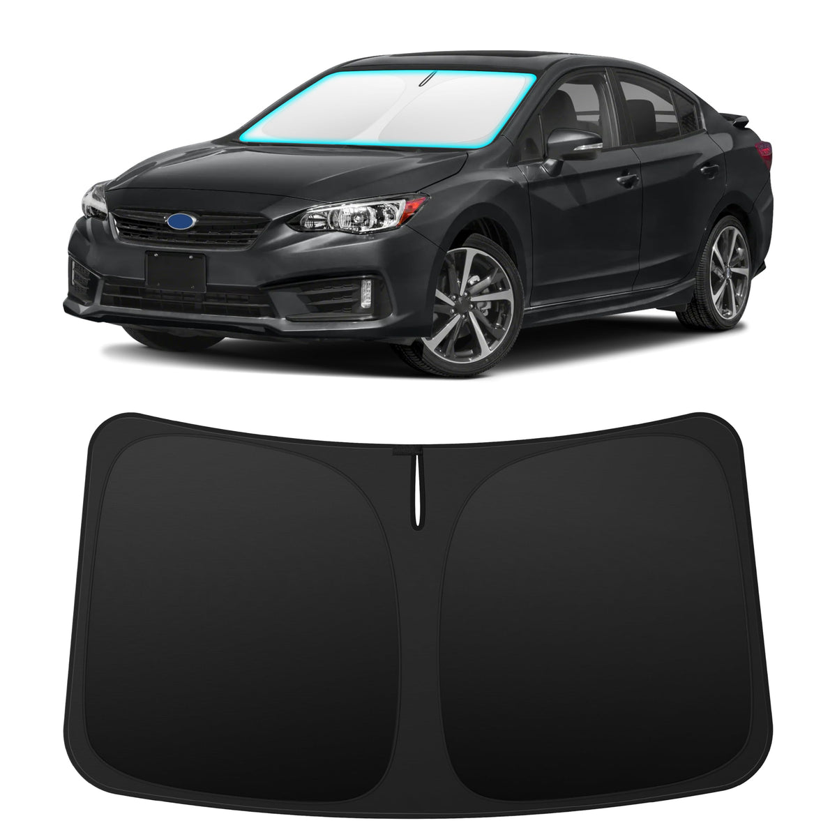 INSAUTO Custom Fit Windshield Sun Shade for Ford Escape 2013-2019
