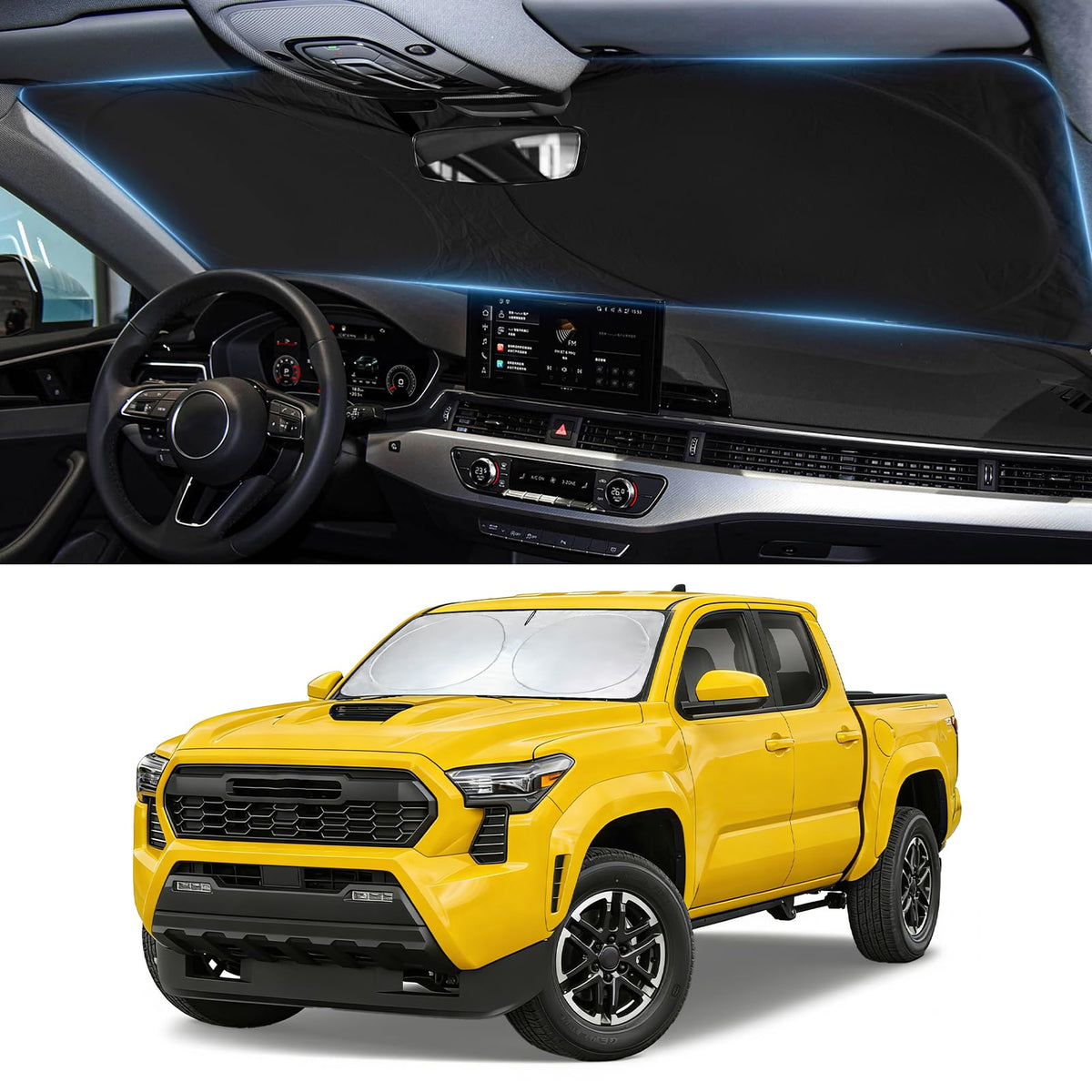 Windshield Sun Shade for Chevrolet Chevy Traverse LS, LT 2018-2026 Sunshade