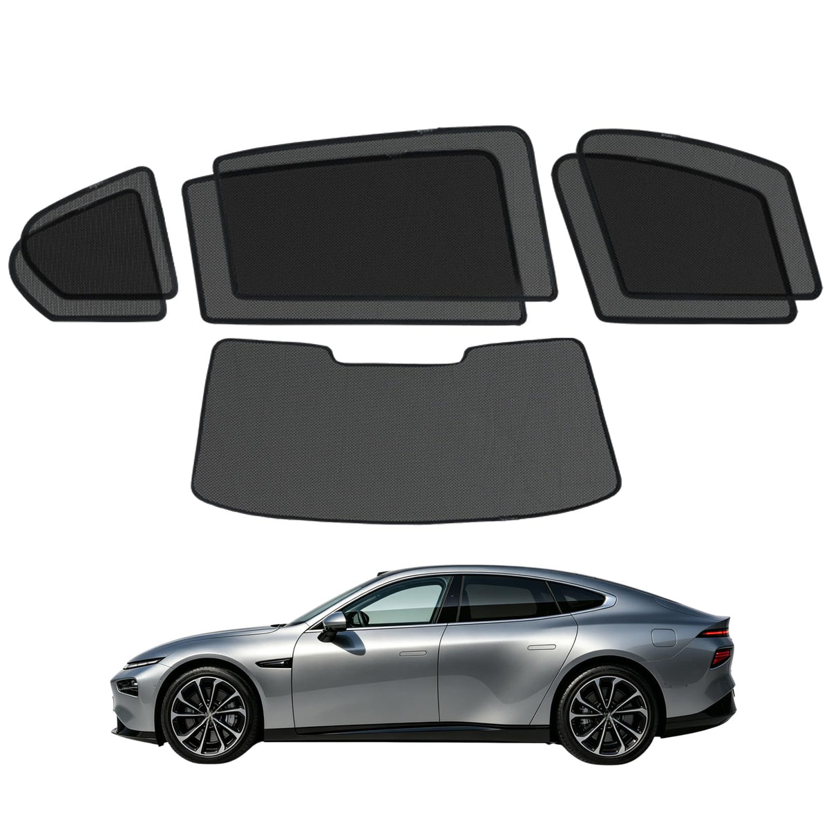 Side Windows Sunshades Mesh Magnetic for Subaru Outback 2021–2026