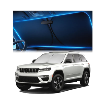 Magnelex Windshield Sun Shade for Kia K5 2021-2026 / Hyundai Sonata 2020-2026, Foldable Car Window Sunshade, Heat & UV Visor Cover, Reflective Front Shades Accessories