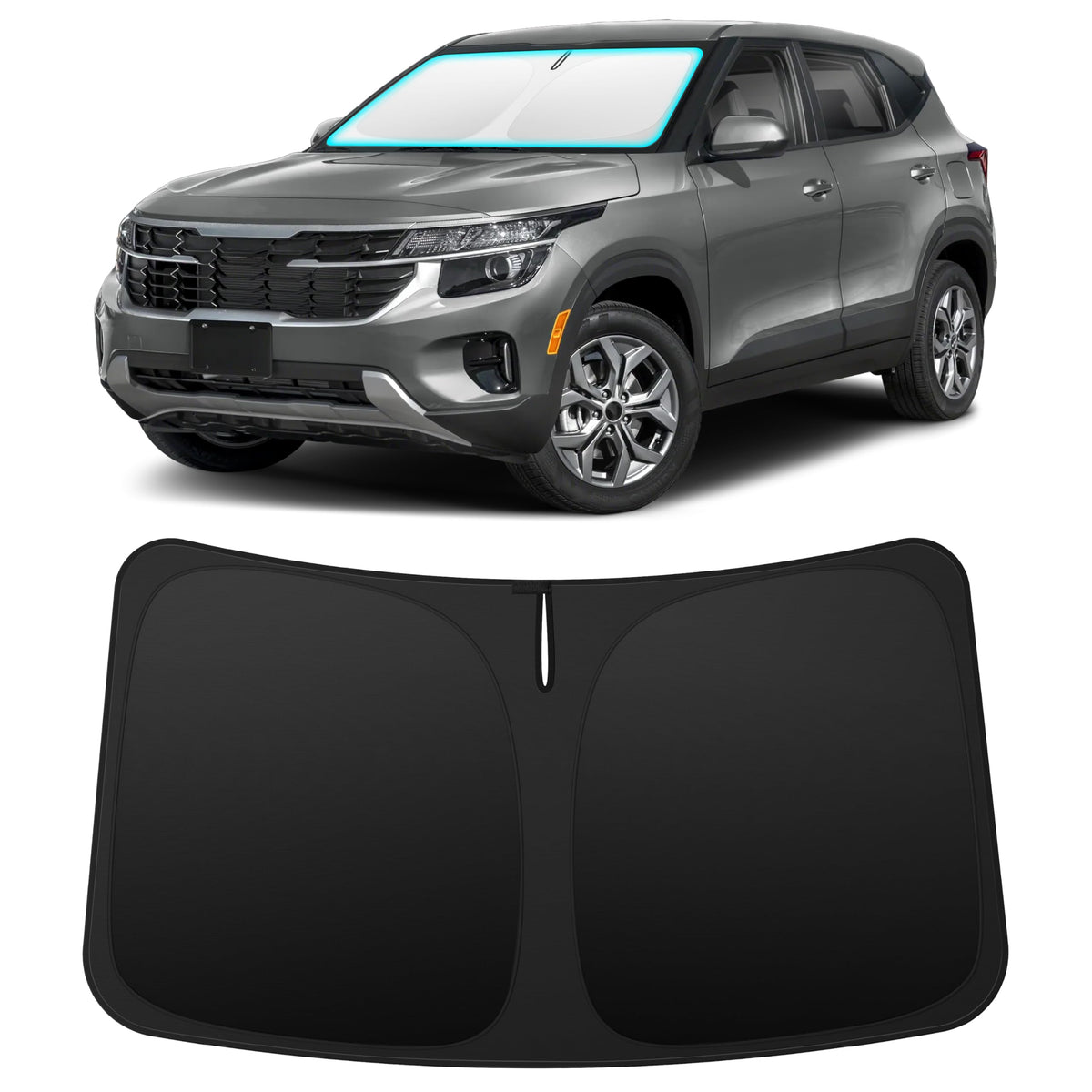 INSAUTO Custom Fit Windshield Sun Shade for Honda Accord 2013-2017